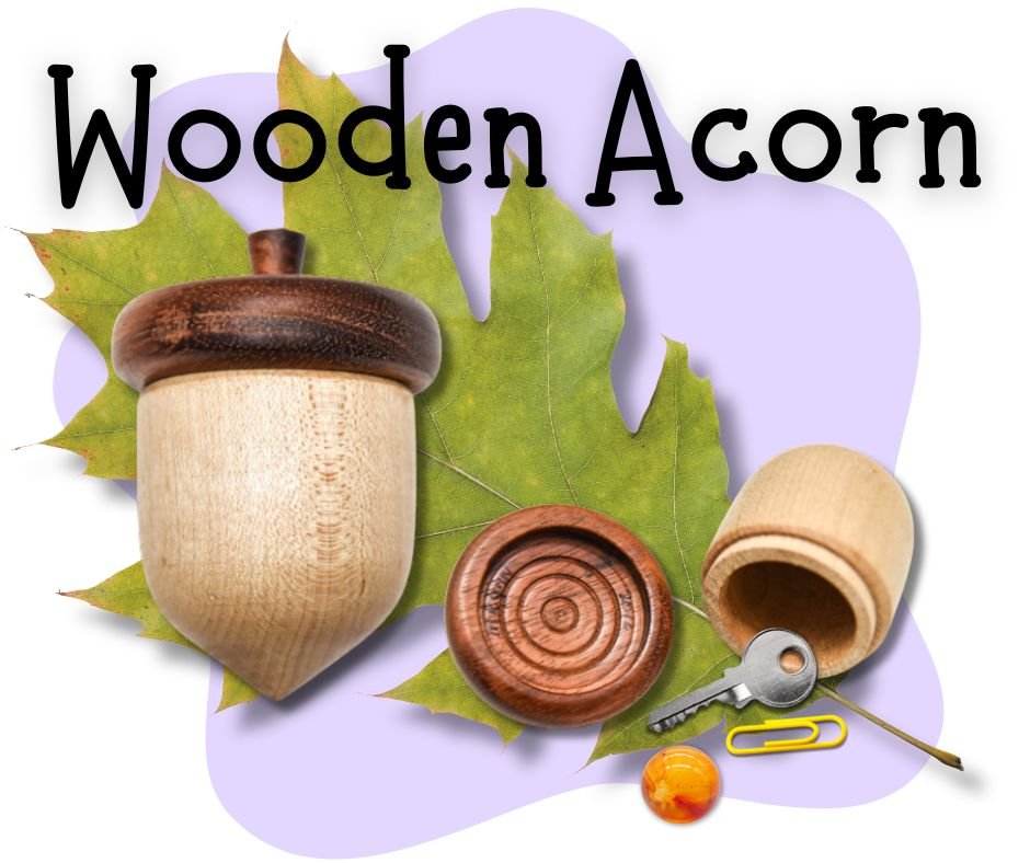 acornページ°・*:.。.☆ Wooden Acorn — SEEDs for Autism